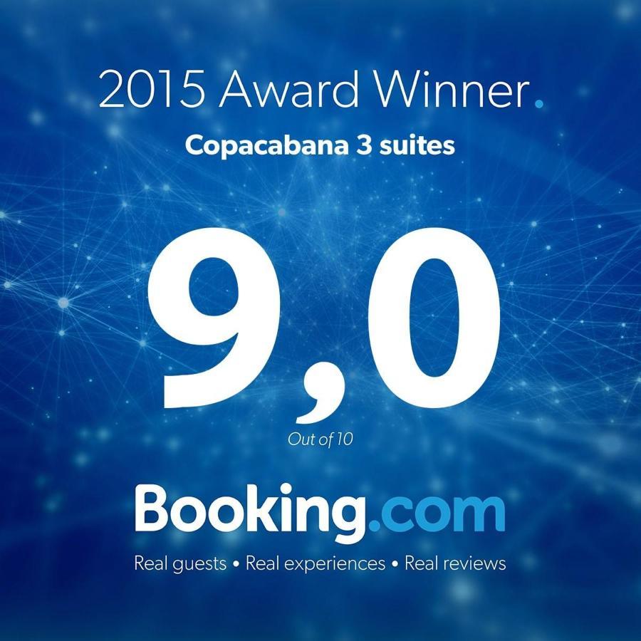 Copacabana 3 Suites, Andar Alto Com Vista Mar, 9 Camas, Enorme, Wifi 300Mb, Ar Condicionado Em Todas Suites, Pauloangerami Mvc1812 Ріо-де-Жанейро Екстер'єр фото