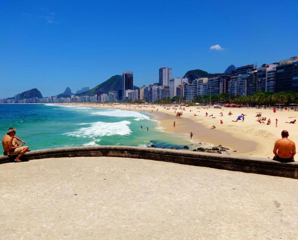 Copacabana 3 Suites, Andar Alto Com Vista Mar, 9 Camas, Enorme, Wifi 300Mb, Ar Condicionado Em Todas Suites, Pauloangerami Mvc1812 Ріо-де-Жанейро Екстер'єр фото