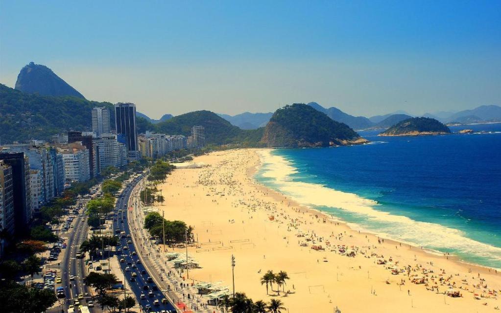 Copacabana 3 Suites, Andar Alto Com Vista Mar, 9 Camas, Enorme, Wifi 300Mb, Ar Condicionado Em Todas Suites, Pauloangerami Mvc1812 Ріо-де-Жанейро Екстер'єр фото